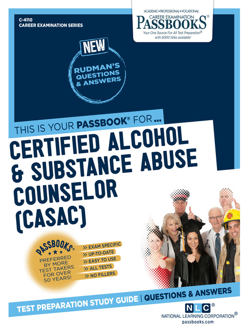 Title details for Certified Alcohol & Substance Abuse Counselor (CASAC) by National Learning Corporation - Available